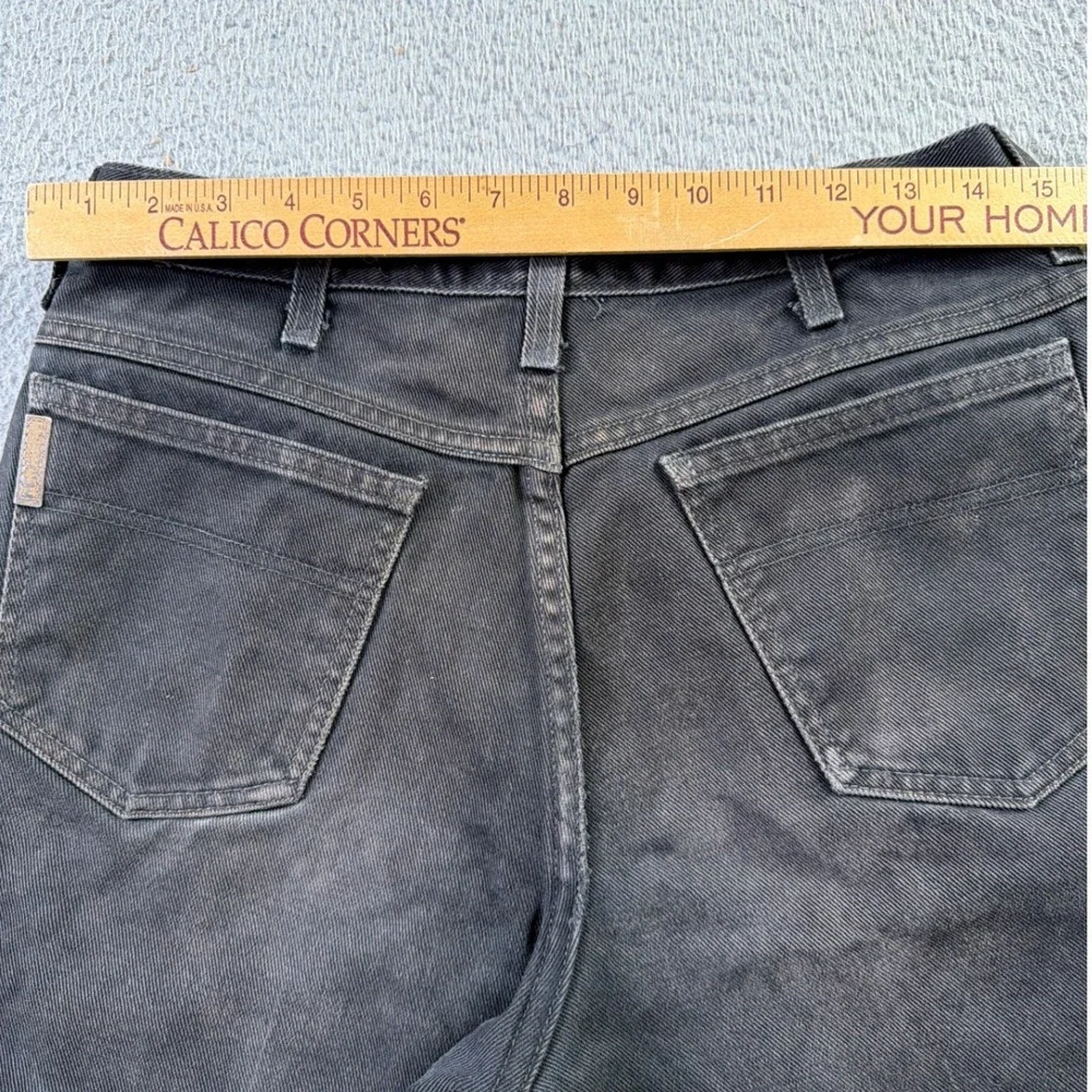 VTG Cinch Green Label Jeans Mens 31x38 Black Denim Straight Leg Western M905036